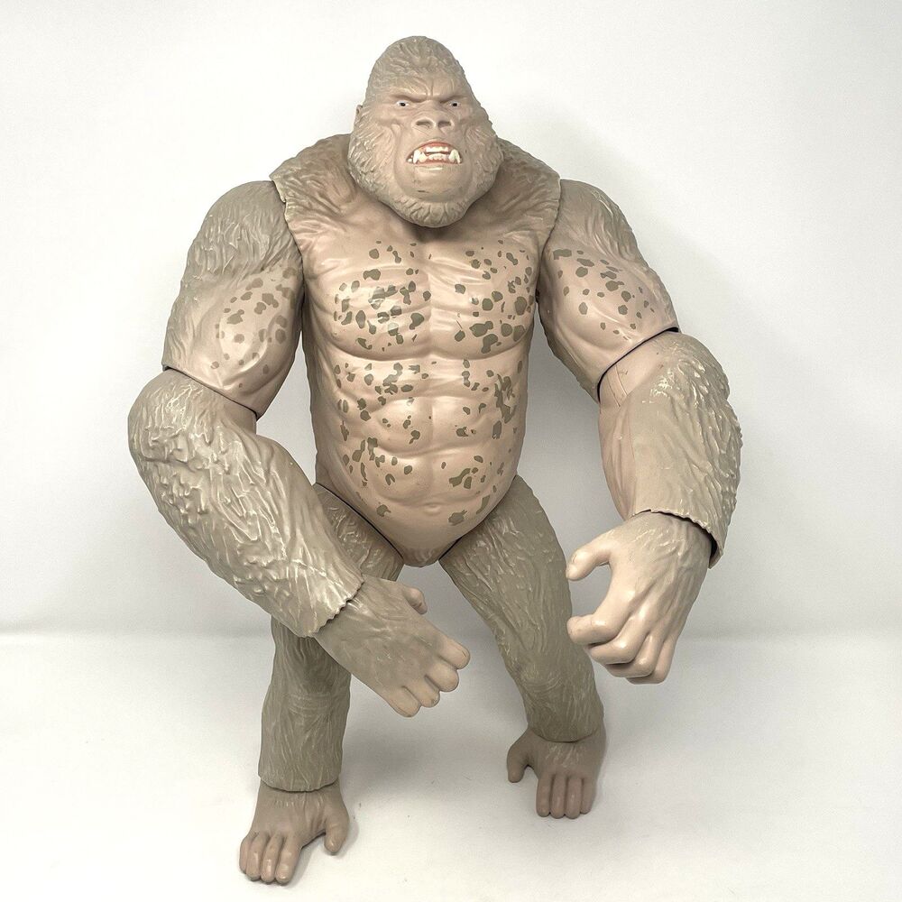 Rampage Movie George Gorilla Action Figure 16" Lanard 2018 Giant Albino Ape